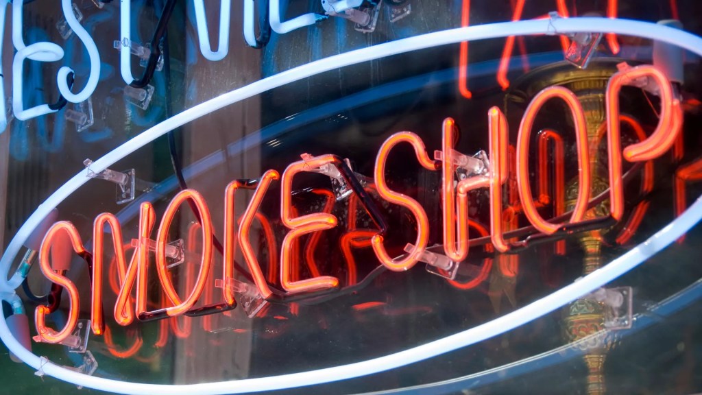 smoke shop sign
